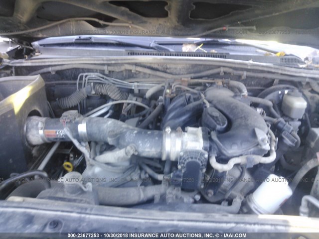 5TELU42N35Z033776 - 2005 TOYOTA TACOMA DOUBLE CAB 黑色 照片 10