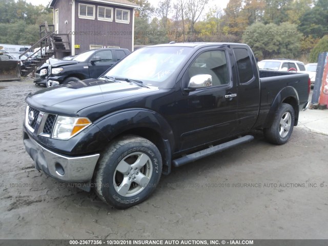 1N6AD06W48C443828 - 2008 NISSAN FRONTIER KING CAB LE/SE/OFF ROAD BLACK photo 2