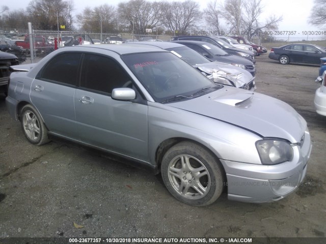 JF1GD29654H508354 - 2004 SUBARU IMPREZA WRX SILVER photo 1