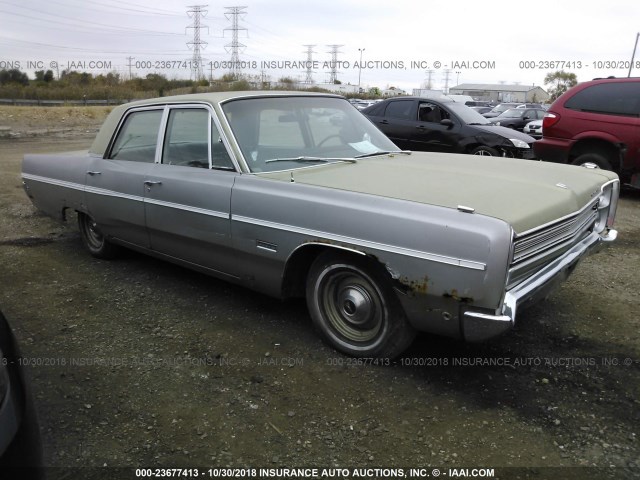 PM41F8D168455 - 1968 PLYMOUTH FURY GREEN photo 1