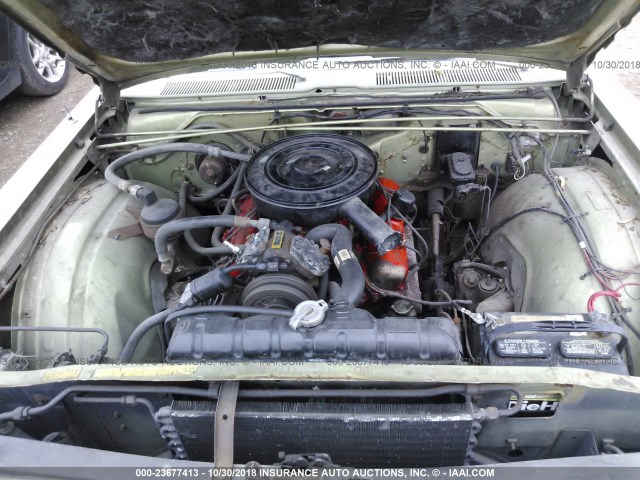 PM41F8D168455 - 1968 PLYMOUTH FURY GREEN photo 10