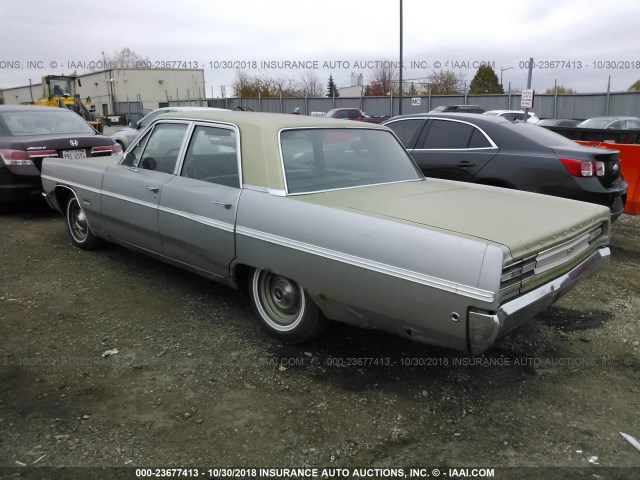 PM41F8D168455 - 1968 PLYMOUTH FURY GREEN photo 3