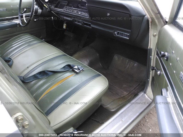 PM41F8D168455 - 1968 PLYMOUTH FURY GREEN photo 5