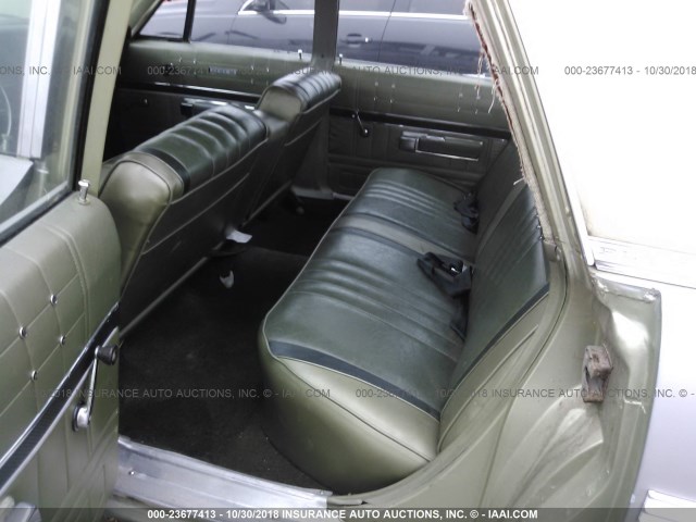 PM41F8D168455 - 1968 PLYMOUTH FURY GREEN photo 8