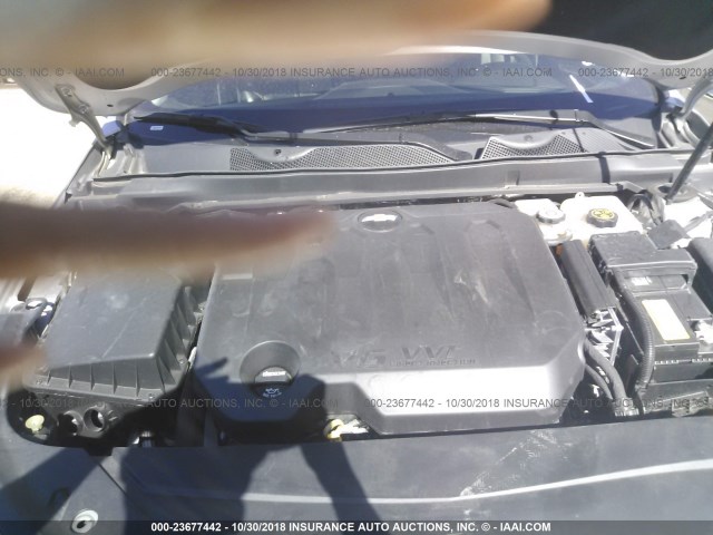 2G1125S35J9147658 - 2018 CHEVROLET IMPALA PREMIER ვერცხლისფერი ფოტო 10