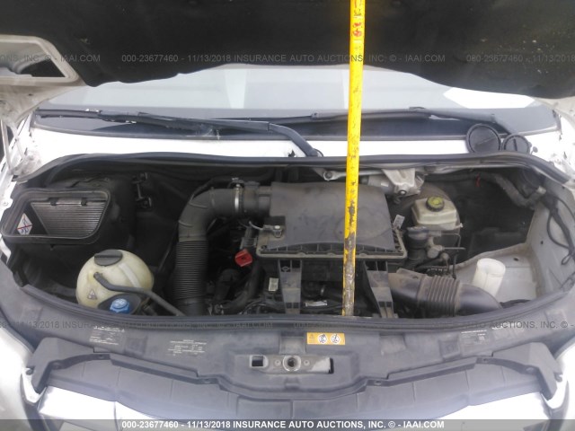 WDYPE8DC2E5861116 - 2014 FREIGHTLINER Sprinter 2500 WHITE photo 10