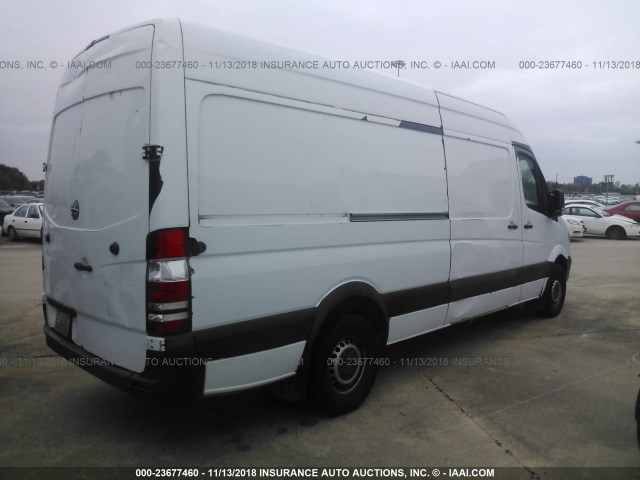 WDYPE8DC2E5861116 - 2014 FREIGHTLINER Sprinter 2500 WHITE photo 4