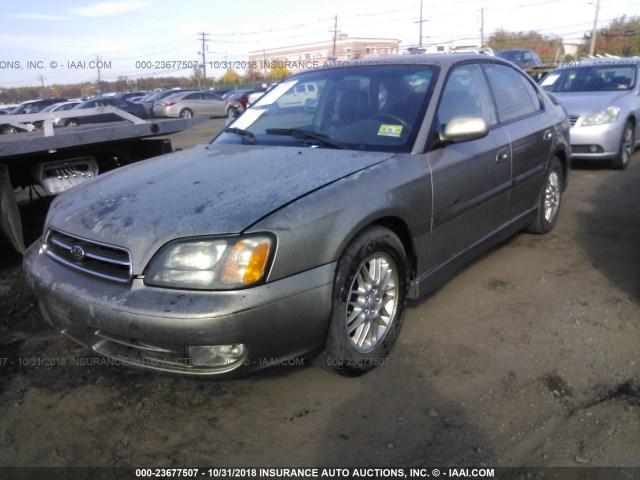 4S3BE656517204974 - 2001 SUBARU LEGACY GT LIMITED BEIGE photo 2