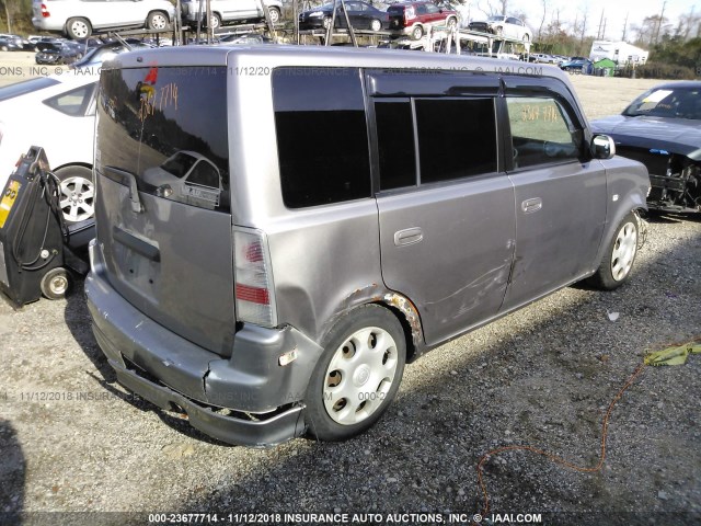 JTLKT324740161179 - 2004 TOYOTA SCION XB Boz foto 4