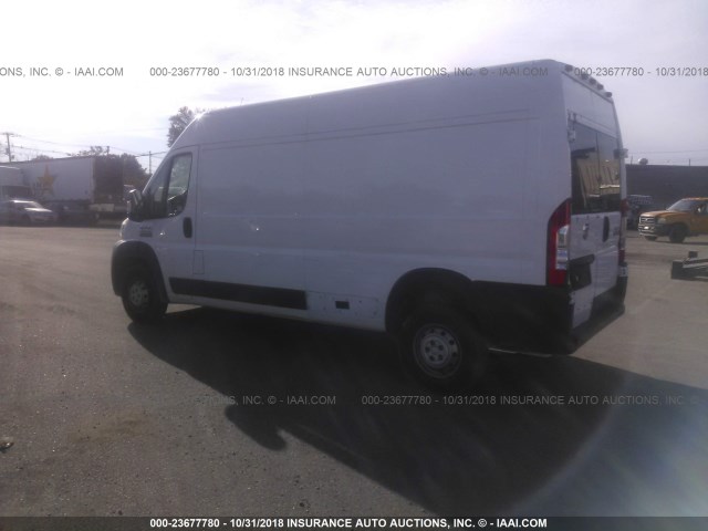 3C6TRVDGXHE513791 - 2017 RAM PROMASTER 2500 2500 HIGH WHITE photo 3