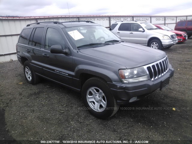 1J4GW48N63C596670 - 2003 JEEP GRAND CHEROKEE LAREDO GRAY photo 1