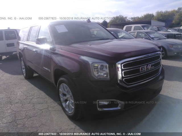 1GKS1GKC8GR416295 - 2016 GMC YUKON XL C1500 SLT RED photo 1