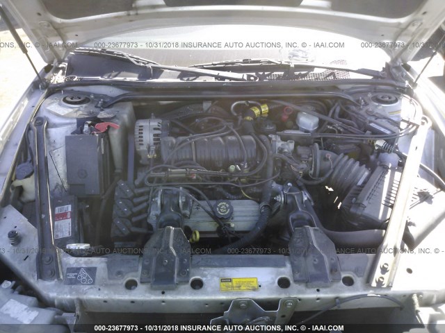 2G4WB52K1Y1291037 - 2000 BUICK REGAL LS SILVER photo 10
