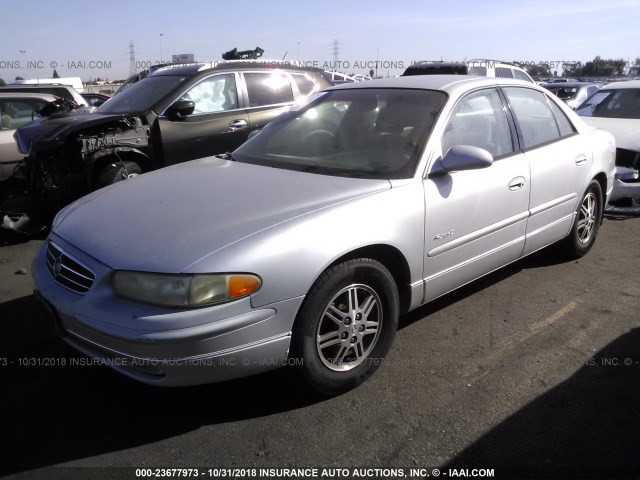 2G4WB52K1Y1291037 - 2000 BUICK REGAL LS SILVER photo 2