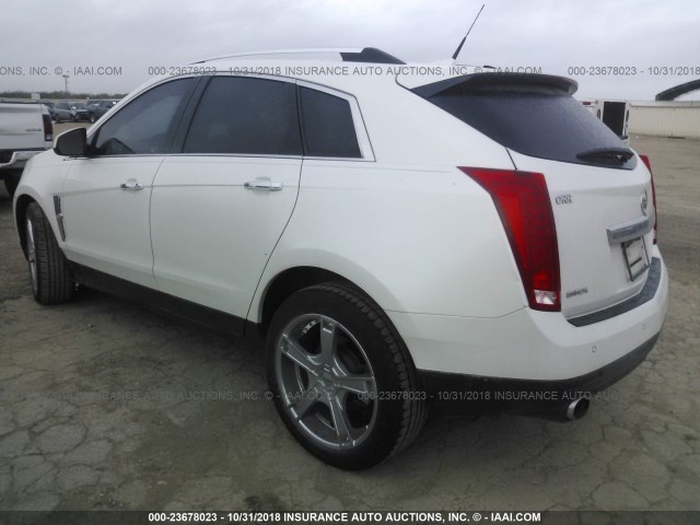 3GYFNCEY2AS568959 - 2010 CADILLAC SRX PREMIUM COLLECTION WHITE photo 3