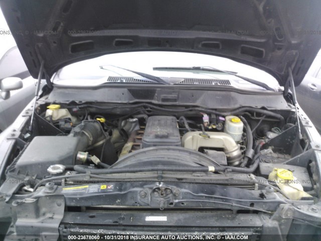 3D7KA28C84G206500 - 2004 DODGE RAM 2500 ST/SLT 黑色 照片 10