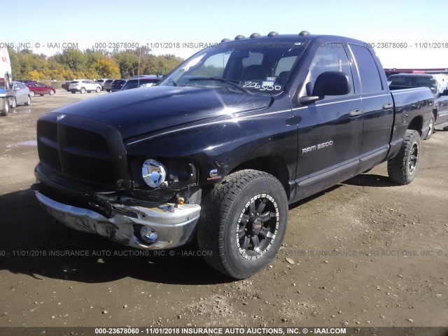 3D7KA28C84G206500 - 2004 DODGE RAM 2500 ST/SLT 黑色 照片 2
