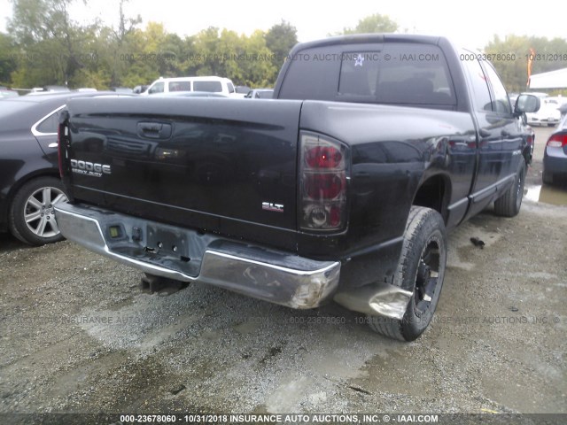 3D7KA28C84G206500 - 2004 DODGE RAM 2500 ST/SLT 黑色 照片 4