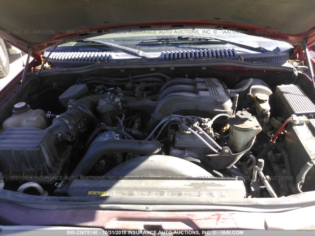 1FMZU63KX4ZA92873 - 2004 FORD EXPLORER XLT/XLT SPORT/NBX 栗色 照片 10