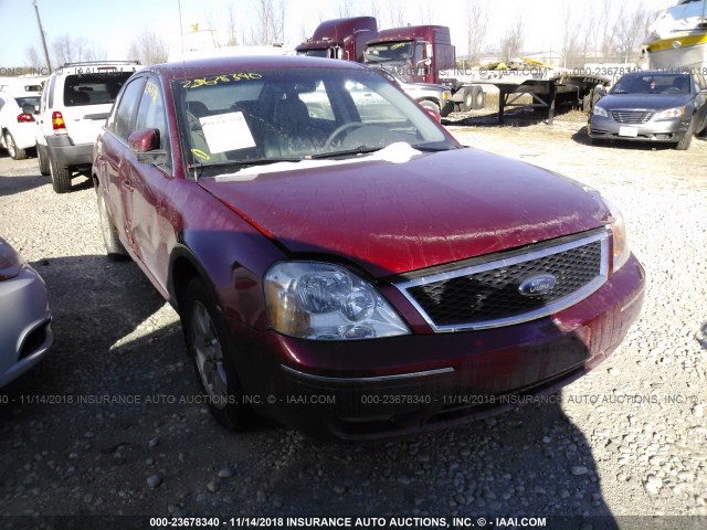 1FAFP27156G156783 - 2006 FORD FIVE HUNDRED SEL RED photo 1