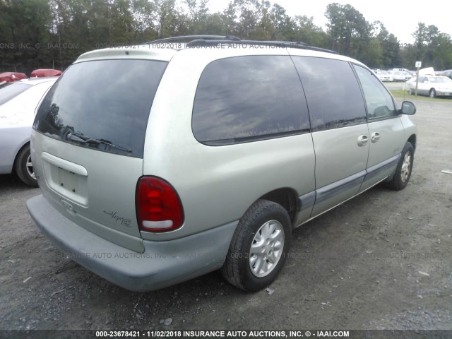 2P4GP44G8XR124490 - 1999 PLYMOUTH GRAND VOYAGER SE/EXPRESSO SILVER photo 4