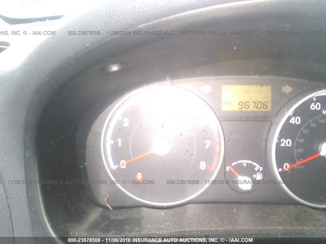 KMHCN4AC8BU610735 - 2011 HYUNDAI ACCENT GLS SILVER photo 7