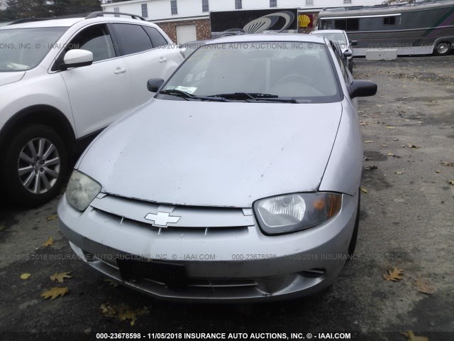1G1JF12F037164136 - 2003 CHEVROLET CAVALIER LS 银色 照片 6