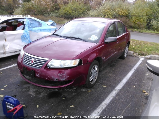 1G8AJ55F16Z177814 - 2006 SATURN ION LEVEL 2 栗色 照片 2