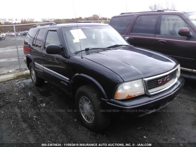 1GKDT13W8Y2307385 - 2000 GMC JIMMY / ENVOY  BLACK photo 1