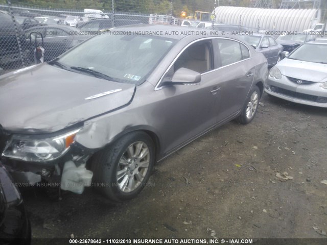 1G4GD5ER0CF225393 - 2012 BUICK LACROSSE PREMIUM BROWN photo 2