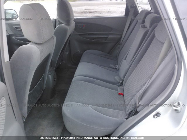 KM8JN12D37U687646 - 2007 HYUNDAI TUCSON SE/LIMITED SILVER photo 8