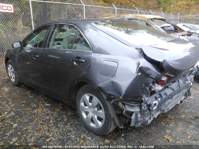 4T1BE46K59U372302 - 2009 TOYOTA CAMRY SE/LE/XLE GRAY photo 3
