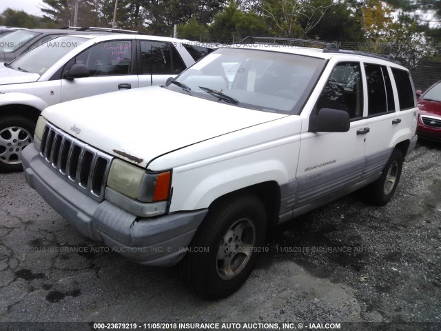 1J4FX58S9WC303790 - 1998 JEEP GRAND CHEROKEE LAREDO/TSI WHITE photo 2