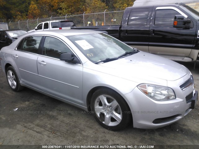 1G1ZB5E11BF198824 - 2011 CHEVROLET MALIBU LS 银色 照片 1