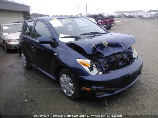 JTKKT624560171377 - 2006 TOYOTA SCION XA BLUE photo 1