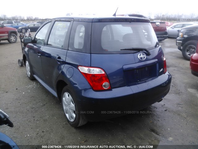 JTKKT624560171377 - 2006 TOYOTA SCION XA BLUE photo 3