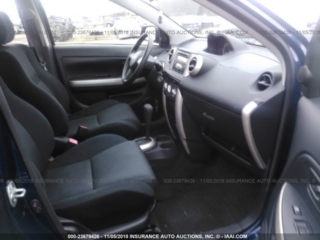 JTKKT624560171377 - 2006 TOYOTA SCION XA BLUE photo 5