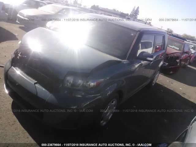 JTLKE50E481015016 - 2008 TOYOTA SCION XB Көк фото 2