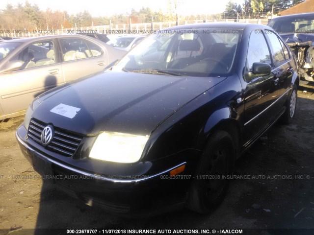 3VWRA69M65M069449 - 2005 VOLKSWAGEN JETTA GL BLACK photo 2