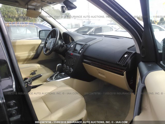 SALFT24N58H062406 - 2008 LAND ROVER LR2 HSE TECHNOLOGY BLACK photo 5