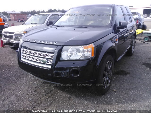 SALFT24N58H062406 - 2008 LAND ROVER LR2 HSE TECHNOLOGY BLACK photo 6