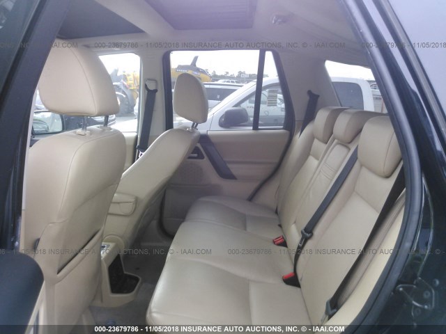 SALFT24N58H062406 - 2008 LAND ROVER LR2 HSE TECHNOLOGY BLACK photo 8