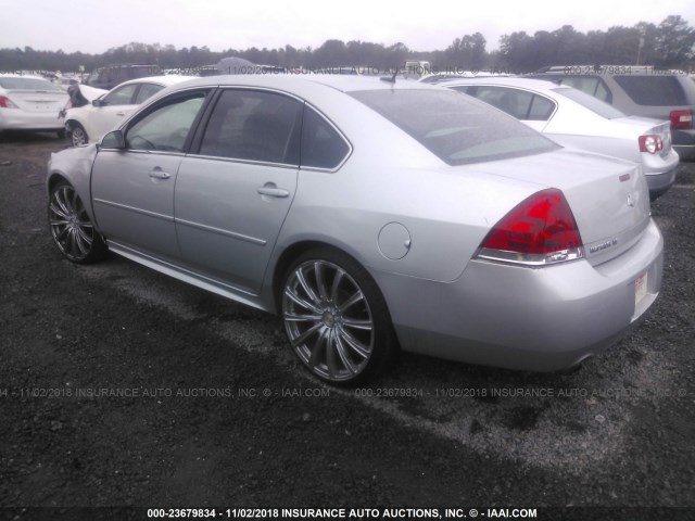 2G1WB5E35E1125875 - 2014 CHEVROLET IMPALA LIMITED LT SILVER photo 3