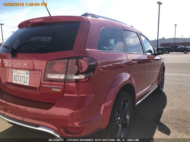 3C4PDCGG6JT408983 - 2018 DODGE JOURNEY CROSSROAD RED photo 17