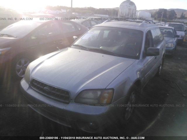 4S3BH675647628535 - 2004 SUBARU LEGACY OUTBACK AWP 银色 照片 2