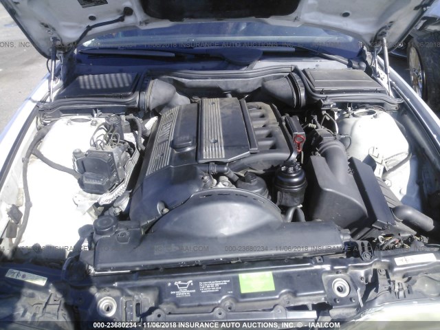 WBADT43412GY42366 - 2002 BMW 525 I AUTOMATIC SILVER photo 10