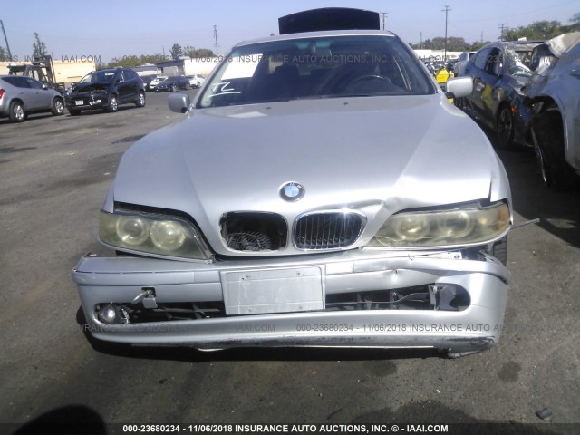 WBADT43412GY42366 - 2002 BMW 525 I AUTOMATIC SILVER photo 6
