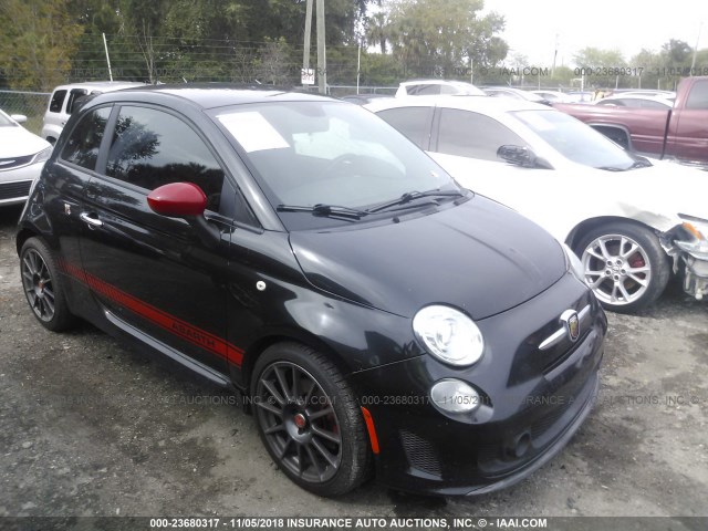 3C3CFFFHXDT528847 - 2013 FIAT 500 ABARTH BLACK photo 6