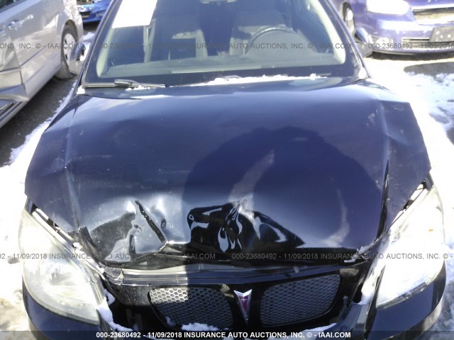 1G2AN15B377192932 - 2007 PONTIAC G5 GT BLACK photo 10