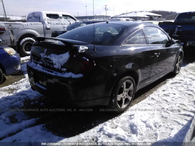 1G2AN15B377192932 - 2007 PONTIAC G5 GT BLACK photo 4